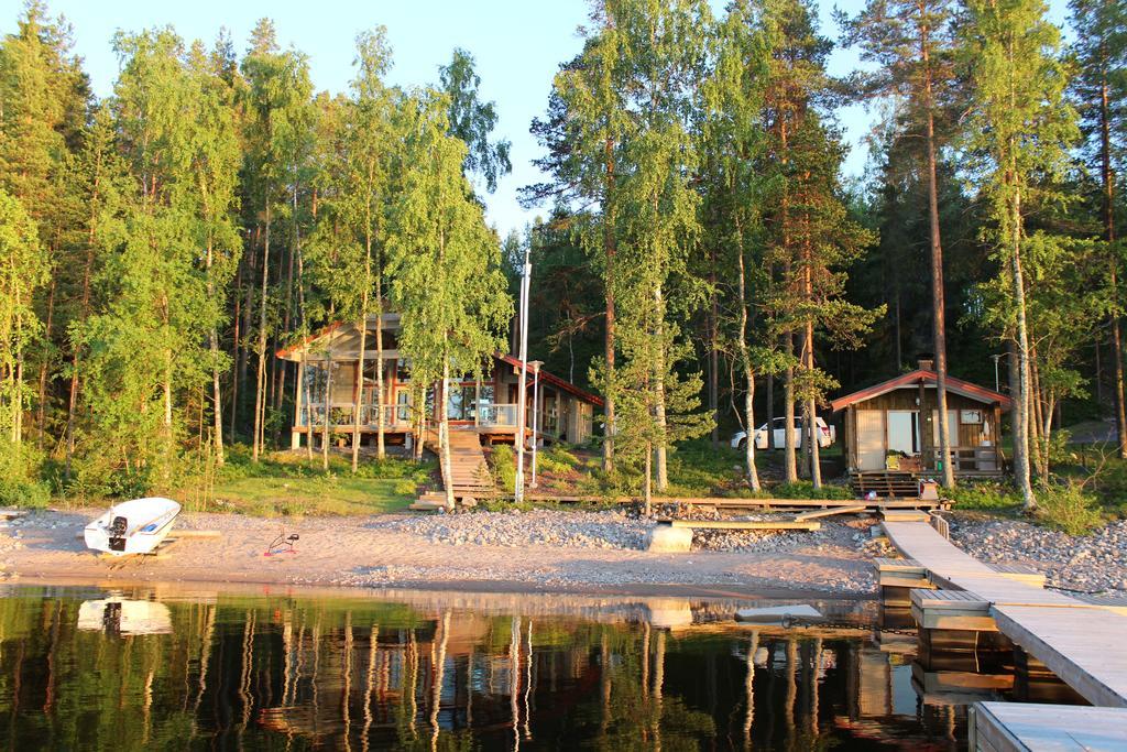 Villa By The Lake Joutseno Habitación foto