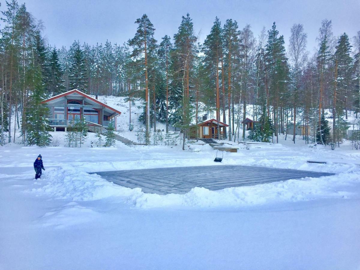 Villa By The Lake Joutseno Exterior foto